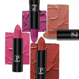 PERPAA Set of 4 Long Lasting Smooth Texture Cremy Matte Lipstick - Shade 55-58-60-92 image 3