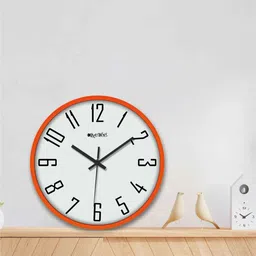 olive tree Theodore Orange ABS Plastic Wall Clock image 2