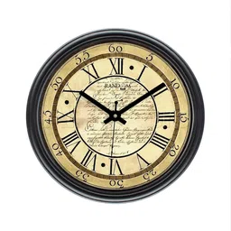 random Classic & Modern Multicolour Plastic Wall Clock image 5