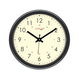 random Classic & Modern Multicolour Plastic Wall Clock image 5