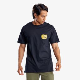 domyos Men's T-Shirt For Gym 500-Black Print-picture-36