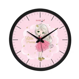 random Classic & Modern Multicolour Plastic Wall Clock image 2