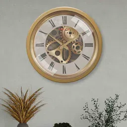 random Classic & Modern Multicolour Plastic Wall Clock image 1