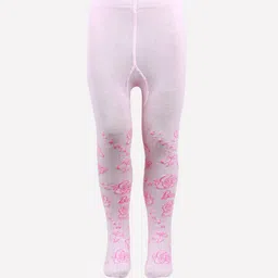 Bonjour Girls Pink Barbie Printed Anti Odour Knitted Tights-picture-23