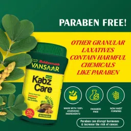 Vansaar KabzCare - 240g |Quick Relief from Constipation, Indigestion, Gas & Acidity image 5
