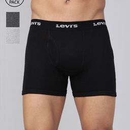 Levis Men Pack Of 3 Assorted Smartskin Technology Cotton Trunks with Tag Free Comfort- 001-picture-40