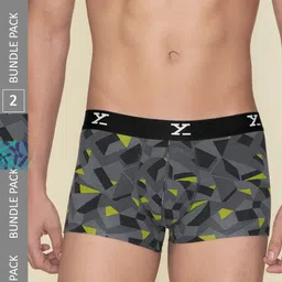 XYXX Men Pack Of 2 Printed Trunks-picture-10