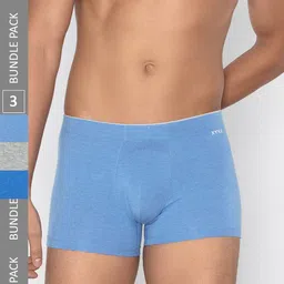 XYXX Men Pack Of 3 Micro Modal UNO Medley Trunks-image-84