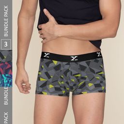 XYXX Men Pack of 3 Shuffle IntelliSoft Micro Modal Printed Trunk XYTRNK3PCKN959-picture-49