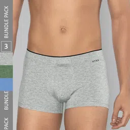 XYXX Mens Solid Pack of 3 Micro Modal UNO Medley Brief-picture-36