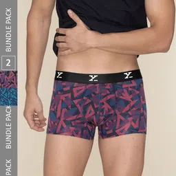 XYXX Men Pack of 2 Printed Shuffle IntelliSoft Micro Modal Trunk XYTRNK2PCKN683-picture-28