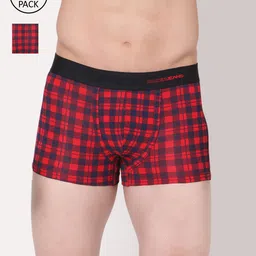 UnderJeans by Spykar Men Pack Of 2 Cotton Blend Trunk-picture-28