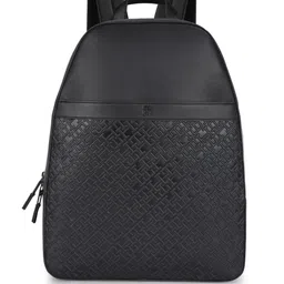Tommy Hilfiger Men Textured PU Backpack-image-9