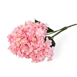the home co. Pink & Green Plastic Artificial Flower image 5
