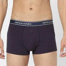 Jack & Jones Men Pack Of 2 Solid Cotton Trunks 116797801 image 2
