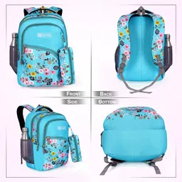 richer Large 36 L Laptop Backpack Large 36 L Laptop Erin Laptop Backpack for Women, 4 compartments, (BLACK ) image 2