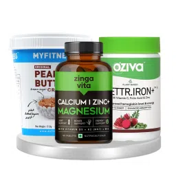 Women Nourish + Strength Pack ( Calcium, Magnesium, Zinc, Folic Acid, Moringa & Many More)-picture-25