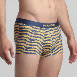 Jack & Jones Typography Printed Mid-Rise Breathable Short Trunk 1129220001 image 4