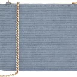 accessorize london Party Blue Clutch - Mini image 2