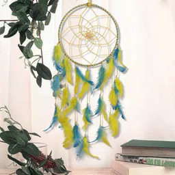 ilu Dream Catcher, Wall Hangings, Home Decor, Dreamcatcher for Bedroom, Balcony Feather, Iron Dream Catcher image 5