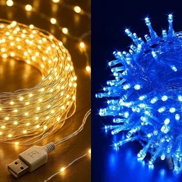 nkxik 40 LEDs 12 m Multicolor Steady String Rice Lights-picture-19