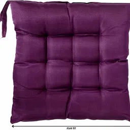 amak inc Microfibre Solid Chair Pad Pack of 5 image 4