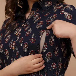 ur7 Women Printed Viscose Rayon Anarkali Kurta-picture-17