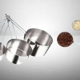 upalabdh 8 PCs Measuring Cup And Measuring Spoon For Tea Sugar And Spice Table Spoon Cup Stainless Steel Measuring Spoon Set image 2