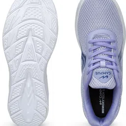 campus RAYE Women's Sports Shoes | PilloFoam Comfort & Cushioned Memory Insole |Lace-Up Running Shoes For Women image 5