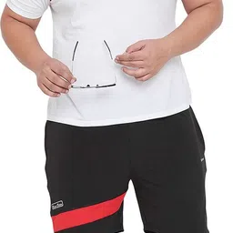 bigbanana Solid Men Black Regular Shorts image 2