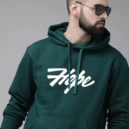 mast & harbour Men Full Sleeve Printed Hooded Sweatshirt-picture-11