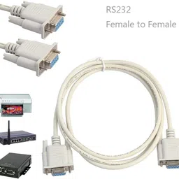 LipiWorld VGA Cable 1.5 m Serial RS232 9-Pin DB9 9-Pin PC Converter Cable image 5