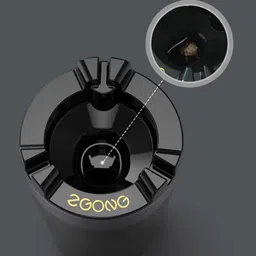 bosig Portable Car Ashtray With Water Tank Smell Proof, Detachable Car Ash Tray Multicolor Plastic Ashtray image 3