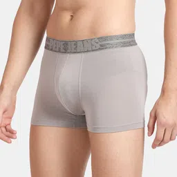 Pepe Jeans Men Grey Solid Trunk PPT01SHARK SKINM image 3