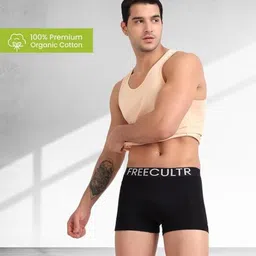 freecultr Pack of 2 Solid Men Trunk image 3