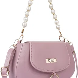 qns Pink Women Sling Bag Stylish Sling Bag Crossbody Women's Fashion Sling Bag with Crossbody Strap image 5