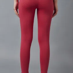 elleven Solid Women Red Tights image 2