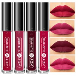NOY Set Of 4 Blush Babe Waterproof Liquid Matte Lipsticks 4ml Each- Shades 03+ 06+ 07+ 08-picture-34