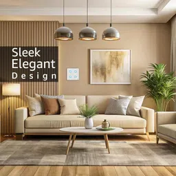 HomeMate 2 Module Smart Touch Switch Panel with Silver Bezel | Edge Series | 4 Switch image 2