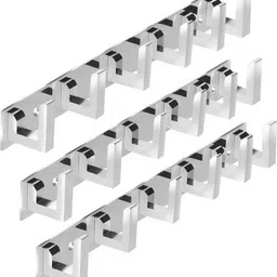 shriji Pack of 3 Door Hanger with L Shape Hook 6 Leg Hanger Door Hanger-picture-10