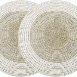naidev Round Pack of 2 Table Placemat-picture-43