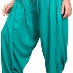 avinzo Viscose Rayon Solid Patiala image 3