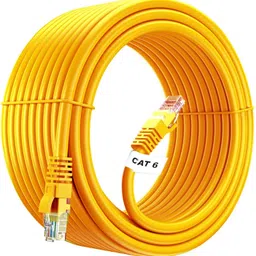 EKAAZ LAN Cable 5 m RJ45 Cat-6 Ethernet Patch Internet Cable image 1