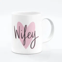 enricher Hubby & wifey couples mug Ceramic Coffee Mug image 3