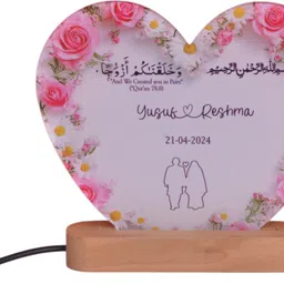 Heart shape UV printed night lamp Night Lamp-image-0
