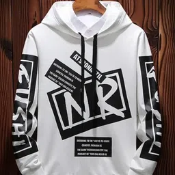 Men Printed Round Neck Cotton Blend White T-Shirt-image-7