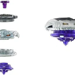 battlekid BB-122 Diablo Nemesis X:D Metal fury Bey Set with Pull Launcher image 2