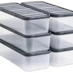 deejet Plastic Fridge Container - 1200 ml image 2