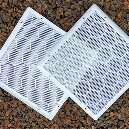ljl traders Mosquito Net Dust controller, Vent Cap, Vent Grill - 12inch | Square, 2 Piece Insect Net image 4
