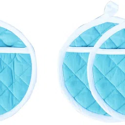 flipkart smartbuy Blue Cotton Kitchen Linen Set-picture-17